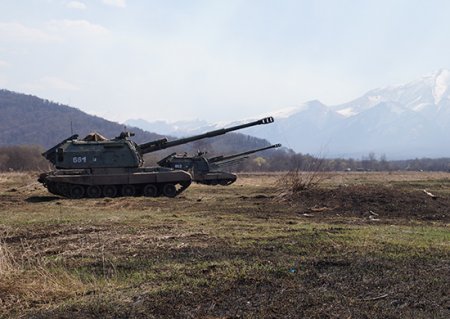 Военнослужащие мотострелковой бригады в Северной Осетии сдали итоговую проверку за зимний период обучения