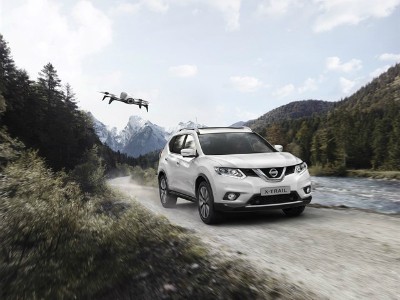 Nissan расширил список оснащения модели X-Trail за счет дрона