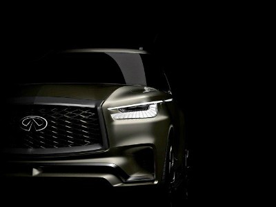 Новый вседорожник от Infiniti показался на первом тизере