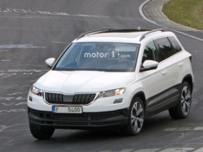 Преемнику Skoda Yeti устроили фотосессию на улице