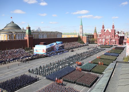 Генеральная репетиция парада Победы прошла на главной площади страны