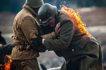 Реконструкция боя «Пражская операция» миновала в Ступине