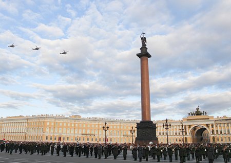 В Санкт-Петербурге прошла генеральная репетиция Парада Победы