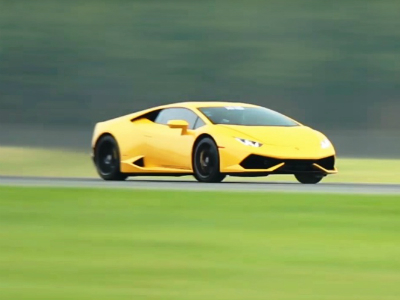 Видео: Lamborghini Huracan разгоняется до 400 км/ч за 800 метров