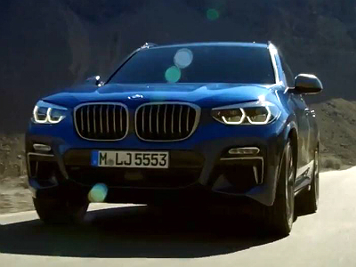 BMW раскрыла новый кроссовер X3 на официальном видео