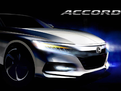 Honda показала тизер десятого поколения Accord