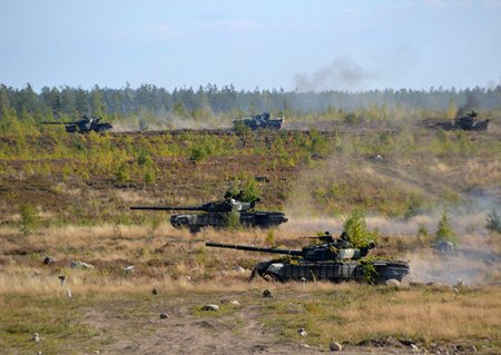 На российской военной базе в Абхазии в ходе летней учебы планируется провести более 100 учений разного уровня