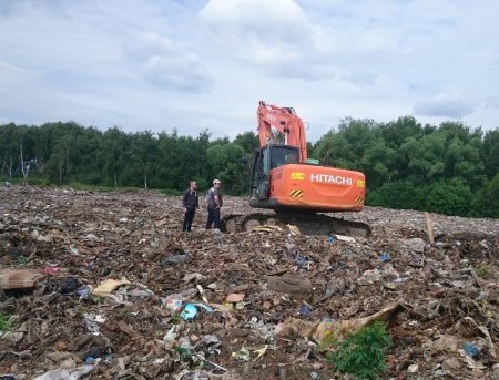 Сотрудники минэкологии остановили незаконный сброс отходов в Раменском районе