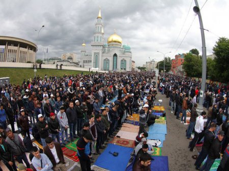 В Москве отметили Ураза-байрам