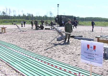 В рамках всеармейского этапа состоялась наземная часть конкурса «Соревнования расчетов БПЛА»