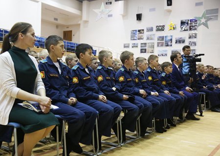 Воспитанники Краснодарского ПКУ знакомятся со спецификой службы военных переводчиков в Военном университете