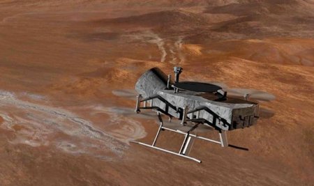 NASA проектирует мультикоптер Dragonfly, который отправится исследовать Титан в 2025 году