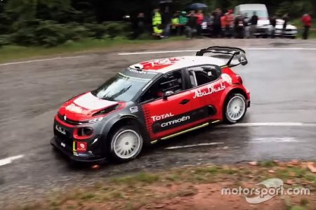 Себастьен Леб вернулся за руль машины WRC: видео