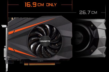 Gigabyte создала самую компактную в мире видеокарту GTX 1080