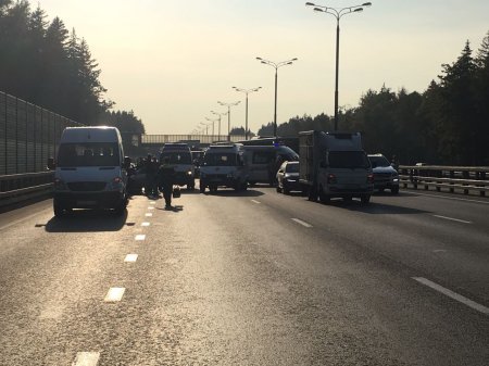 Пострадавшего в ДТП под Наро-Фоминском эвакуировали в больницу вертолетом