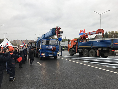 В Долгопрудном открылось движение по путепроводу у станции Водники