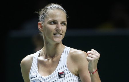 Каролина Плишкова победила Винус Уильямс в матче Итогового турнира WTA