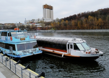 Теплоходы ледового класса поплывут по основной реке Москвы