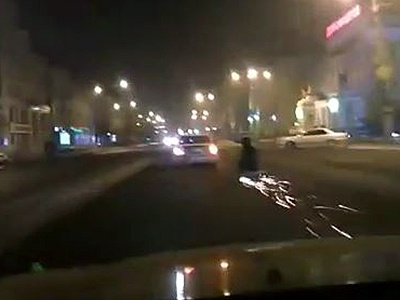 Видео: Сани на «Ниссане» — искрометный читинец взбесил полицию