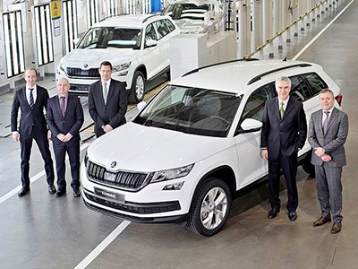 Skoda начала собирать кроссовер Kodiaq в России