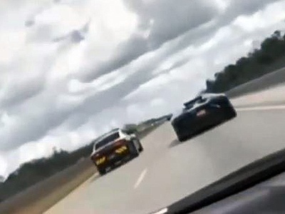 Видео: Полицейский тарантас бросил вызов Lamborghini