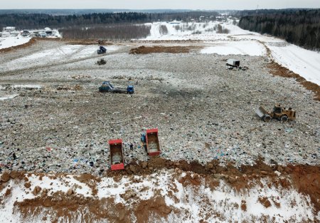 На полигоне «Ядрово» максимально сократили процесс дегазации