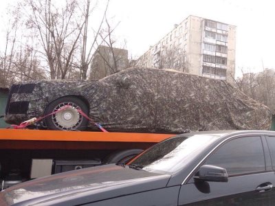 Русский лимузин Путина замечен в Москве