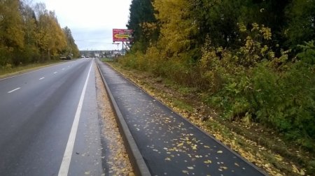 В Подмосковье на аварийных участках региональных дорог построили более 11 км тротуаров