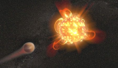 Вспышки красных карликов могут уничтожать инопланетную жизнь