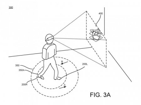 Компания Google запатентовала кроссовки для путешествий в виртуальной реальности