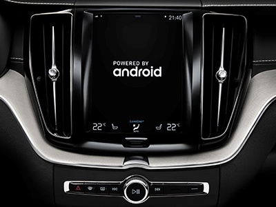 Volvo анонсировала первый автомобиль на ОС Android