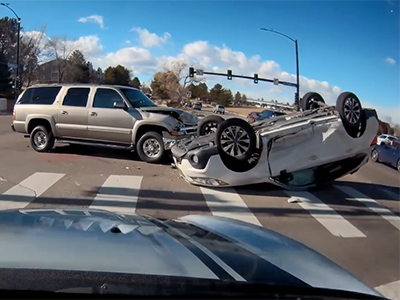 Торопыга-Subaru подставил борт и получил по полной
