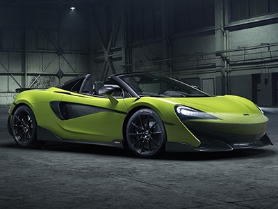 McLaren показал длиннохвостый родстер 600LT Spider