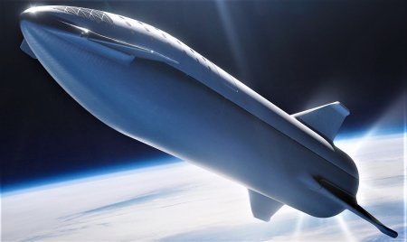 Илон Маск показал концепт тестовой ракеты Starship и рассказал о первом запуске Crew Dragon