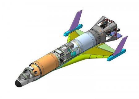 В России разработан первый «многоразовый» ракетоплан. Вот как он будет выглядеть