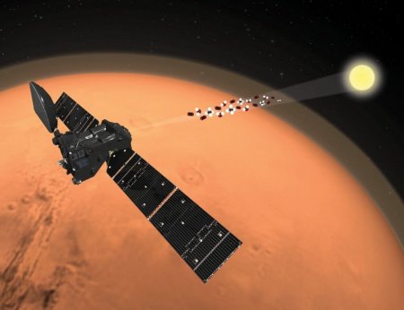 Марсианский орбитальный зонд ExoMars-TGO не нашел метан в атмосфере Красной планеты