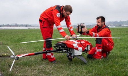 Спасательный дрон Rega сможет самостоятельно искать пропавших людей