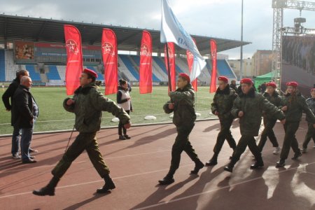 Воспитанники МКУ ЦГПВМ "Патриот" приняли участие военно-патриотической игре "Наследники Победы»