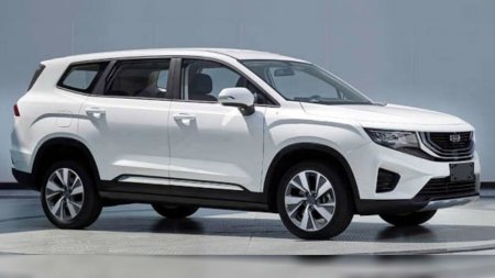 Geely готовит новый большой кроссовер