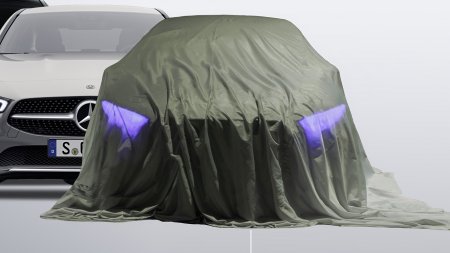 Mercedes тизерит электрический S-Class