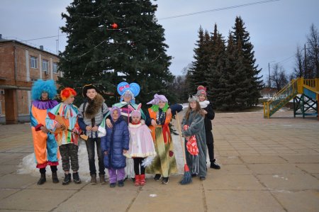 Рождественские колядки в с. Узуново