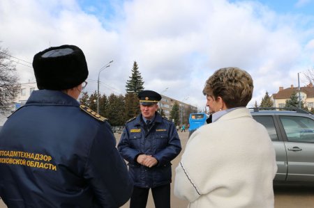 Начальник Госадмтехнадзора посетил Серебряные Пруды