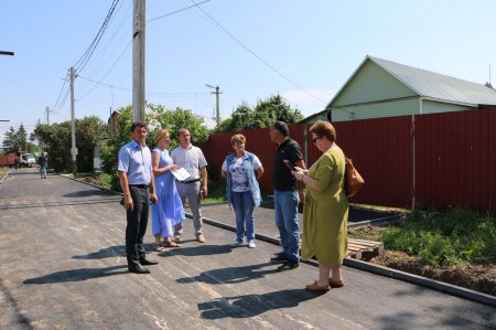 Близятся к завершению работы по строительству пешеходной зоны в р. п. Серебряные Пруды по ул. Ремесленная