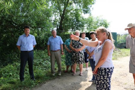 Глава округа встретился с населением д. Якимовка