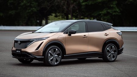 Nissan представил электрический кросс-купе Ariya для России