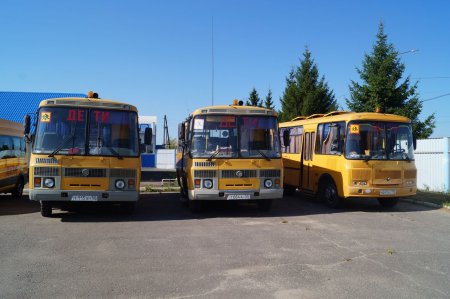 Проведен осмотр автобусов, задействованных для перевозки детей в образовательные учреждения