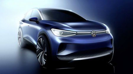 Volkswagen показал дизайн нового электро-кросса