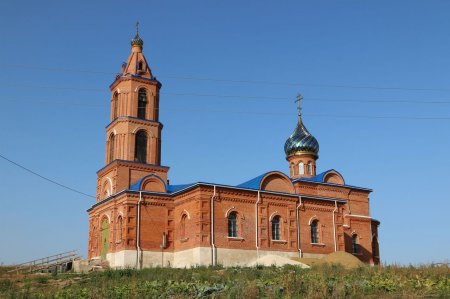 Исторические хроники:Успенская церковь в с. Мягкое