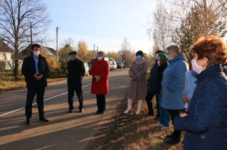 Встреча с жителями д. Степановка