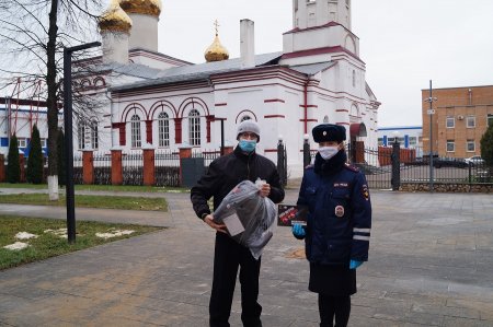 В Серебряных Прудах госавтоинспекторы провели профилактическую акцию «Пристегни самое дорогое!»